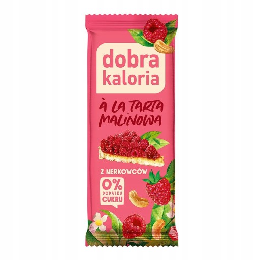 Kešu tyčinka alias malinový koláč 35g Dobrá Kaloria