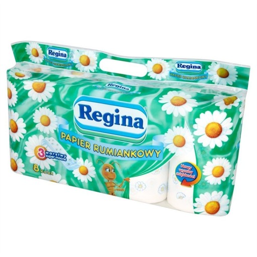 HARMANČEKOVÝ TOALETNÝ PAPIER Regina 8 roliek