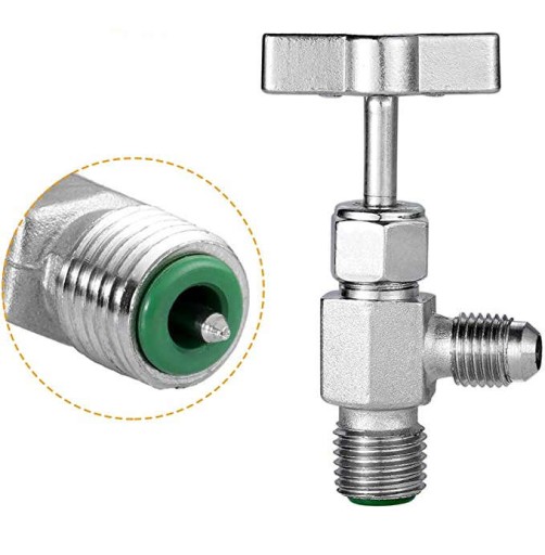Otvárač na nádoby s chladivom r134a 1/4 SAE