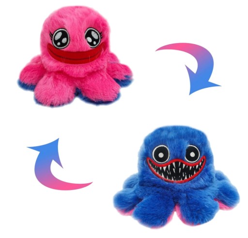 HUGGY WUGGY POPPY HODNOTENIE CHOBOTNICE MASKOT OBOJSTRANNÝ CUDDLE