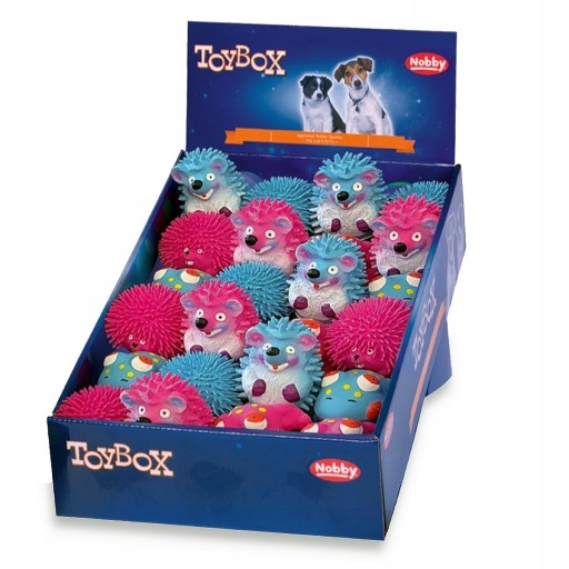 Toy Hedgehog Teether Squeaker Ocenenie PSA Nobby