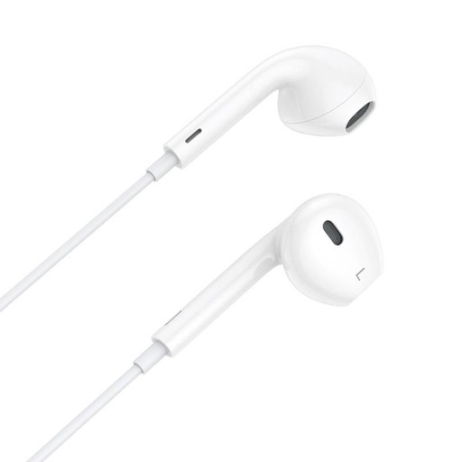 Káblové slúchadlá do uší Vipfan M14, USB-C, 1,1 m biele