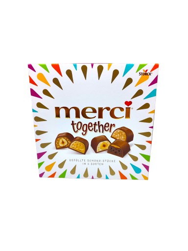 Merci Together Pralinky, Čokolády z Nemecka 175g Nem