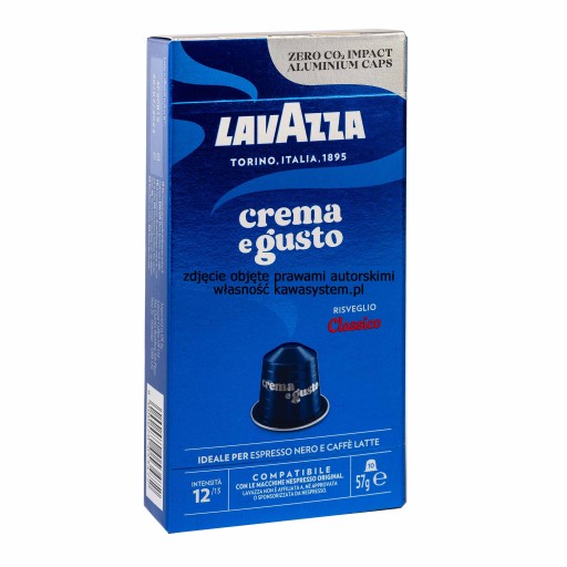 Kapsuly NESPRESSO LAVAZZA Crema e Gusto CLASSICO