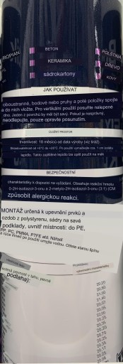 LEPIDLO NA OMIETKU A STYROPINU 300 ML