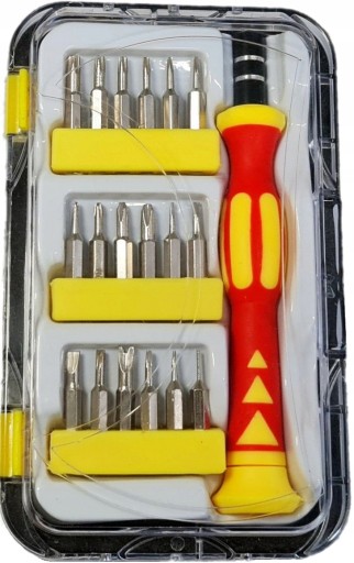 SKRUTKOVAČE TORX BITS 18 ks + MAGNETICKÝ SKRUTKOVAČ