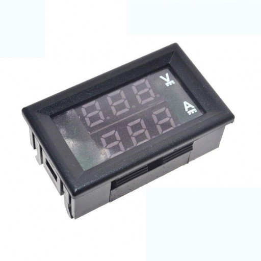 Voltmeter Ampérmeter 0-100V 10A DC