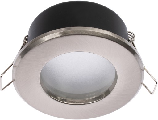 Svietidlo HALOGEN Okrúhle AQUS GU10 IP44 Satin