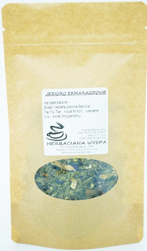 EMERALD LAKE 50 g zelený čaj klitoria