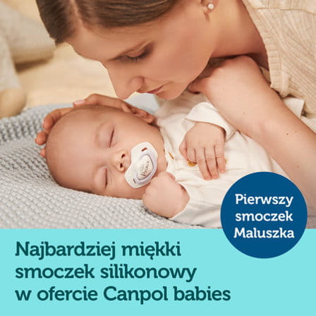 Canpol Silikónové cumlíky 0-6m BONJOUR 22/647 Ruž