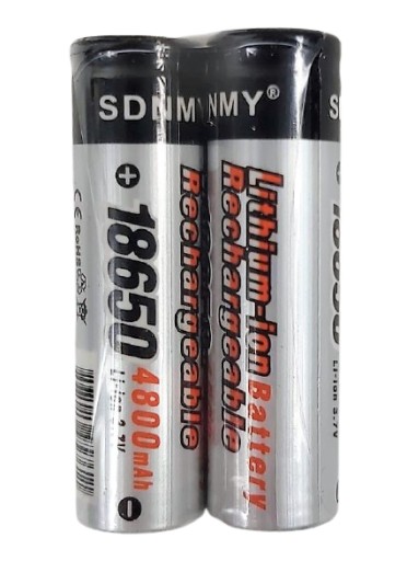 BATÉRIE 18650 2 KS. ČLÁNOK 4800 mAh