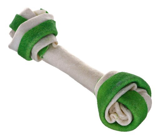 Maced Bone Knotted White Chlorofyl 21Cm