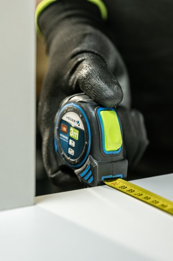 5m 19mm nylonový meter s automatickým zastavením a magnetom HT4M401