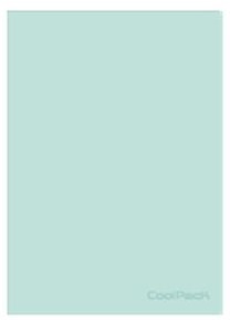COOLPACK NOTEBOOK A5 lemovaný 60K PASTEL PASTEL POWDER MINT