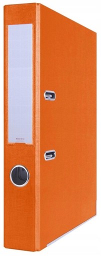 KANCELÁRSKA ZAVAZAČA A4 55 MM S ORANŽOVÝM KOVANÍM