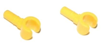 LEGO RUKY, DLAŇ NA POSTAVU - ŽLTÁ PRE 2 KS