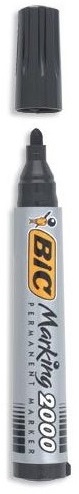 BIC 2000 PERMANENTNÝ ZNAČOVAČ okrúhly ČIERNY
