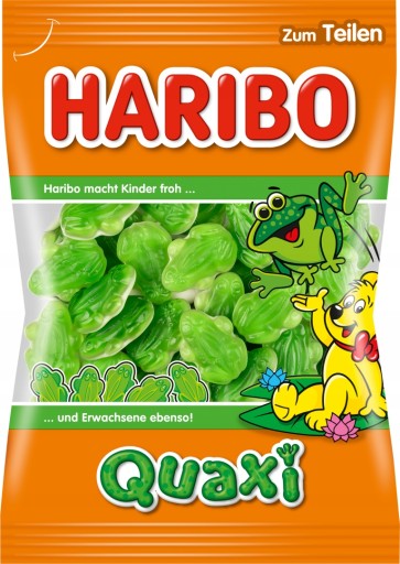 Haribo Quaxi želé žabky s penou 175g DE