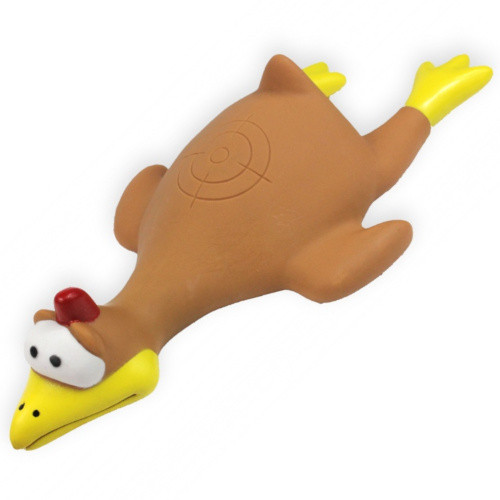 Pet Nova Chicken in flight 26cm hnedá