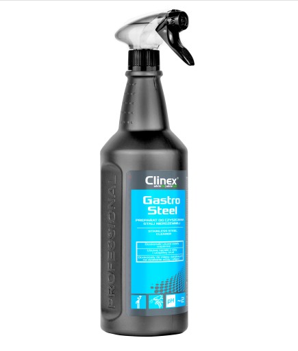 CLINEX Steel na čistenie nerezovej ocele 1L