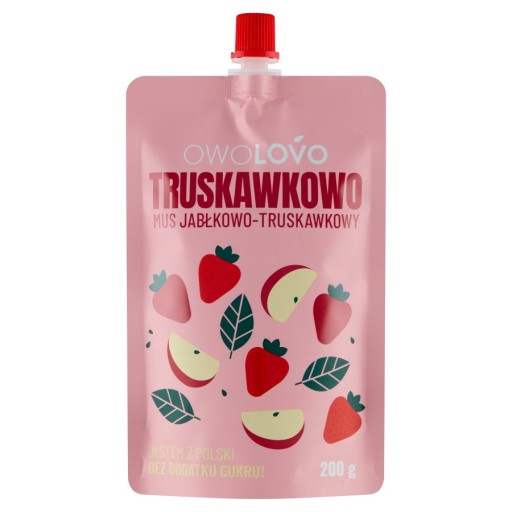 Owolovo Strawberry Mousse jahoda jablko PREMIUM