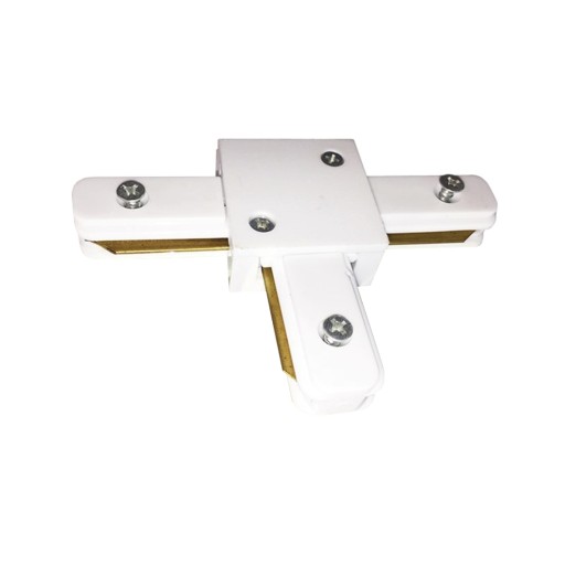 TRACK LIGHT Biely konektor lampy typu T