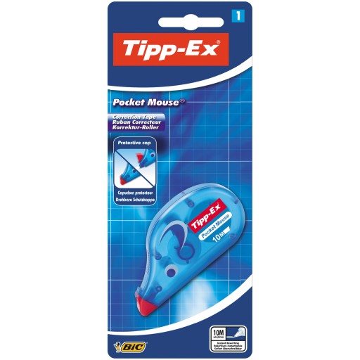 Korektor pre vreckovú myš Tipp-Ex, 4,2 mm x 10 m