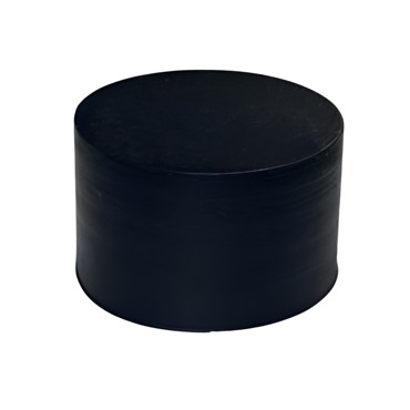 Silikónové uzávery pre okrúhlu trubicu D22 BLACK Flex 360 LED neónová hadica 22 mm