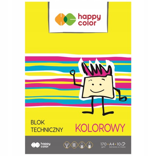 Technický blok A4/10 Farba HK