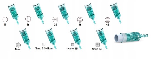 Kazeta Dermapen A6s určená pre NANO 3D 5D S SYLI