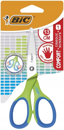 NOŽNICE BIC COMFORT 13cm PRE ĽAVÁKOV