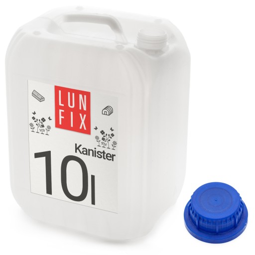 10l kanister, nádrž na vodu, nádoba HDPE + uzáver