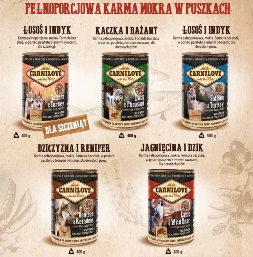Carnilove Dog Wild Meat Losos 400g Shih Tzu