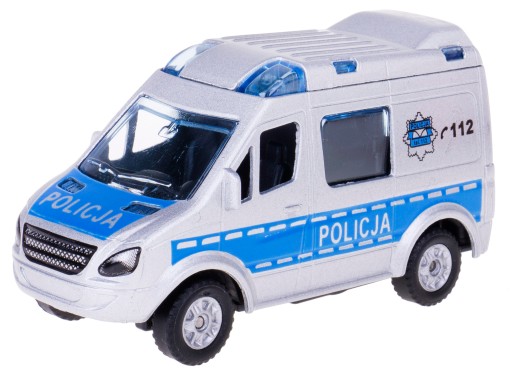 POLICAJNÁ VAN POWERED METAL POLICAJNÉ AUTO NOVÉ!!!