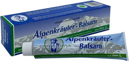 Alpenkrauter Balsam GERMAN Emulsion Mast na úľavu od bolesti 200ml ORIGINÁL