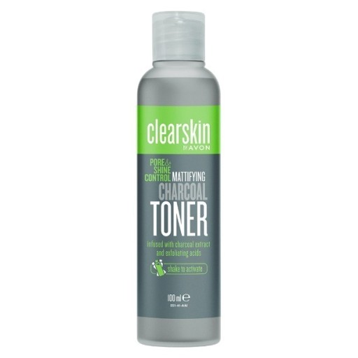 Avon Clearskin Pore Shine tonikum s aktívnym uhlím
