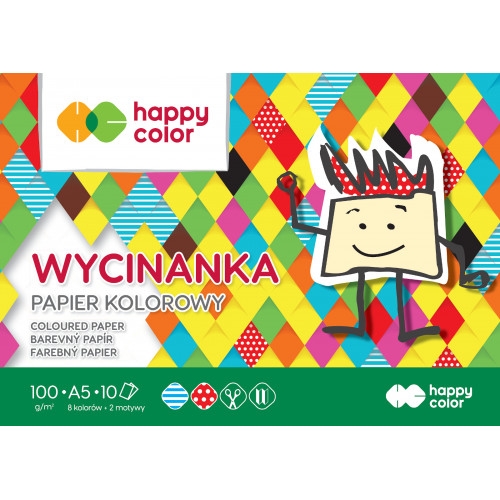 Výrezový blok Happy Color, A5/10K