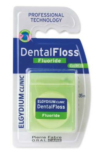 Elgydium zubná niť s fluoridom, mäta, 35 m