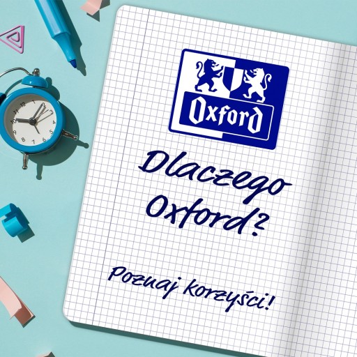 A5 Oxford linajkový zápisník, 16 listov, 90g