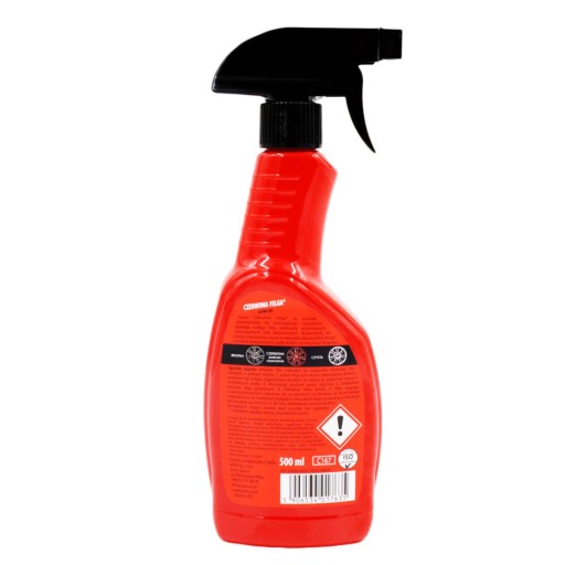 Umývacie ráfiky a puklice K2 Carso Czerwona Rim 500ml