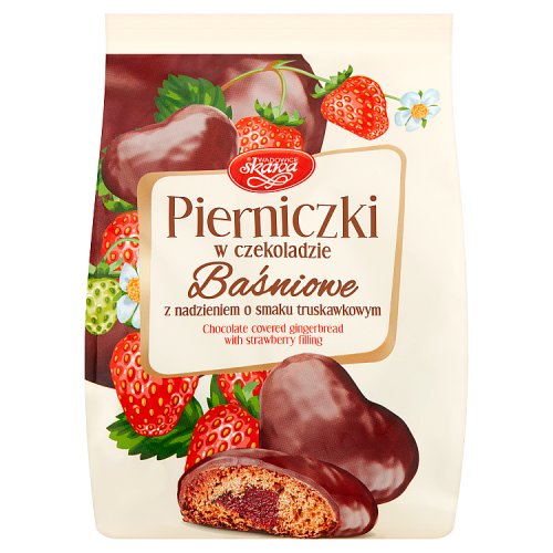 JAHODOVÝ PERNÍK V ČOKOLÁDE 150G