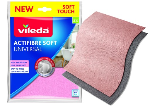 Vileda Actifibre Absorpčná utierka 32x27 cm 2 kusy