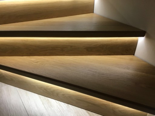 LED pásik na schody/schodíky, neutrálna biela, 12V