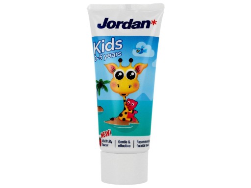 JORDAN KIDS ZUBNÁ PASTA PRE DETI 0-5 ROKOV 50 ml