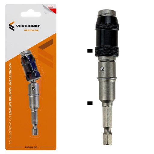 Magnetický ANGLE ADAPTER, lomený, kĺb, držiak na skrutkovač 1/4''