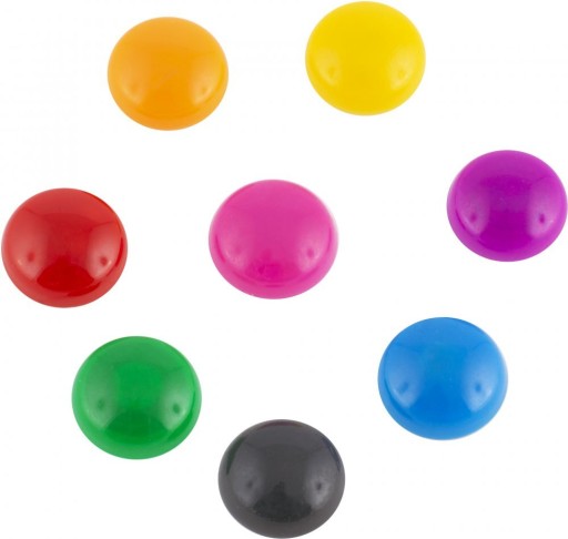 MAGNETY NA BLISTRI 20 mm MIX FARBA 8 KS D.RECT x2