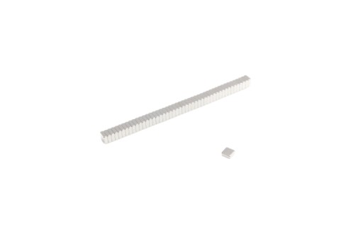 Neodymový tanierový magnet MPŁ 5x5x2 N38 50 ks.