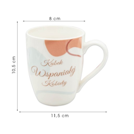 HRNČEK VEĽKEJ ŽENY PRE ŽENU 340ml ODTIENE BÉŽOVEJ