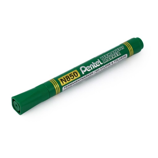PENTEL N850 PERMANENTNÝ ZNAČOVAČ OKRUH ZELENÝ