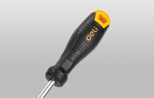 DELI TOOLS ODOLNÝ SKRUTKOVAČ KRÍŽOVÝ SKRUTKOVAČ PH X 100MM ČIERNA
